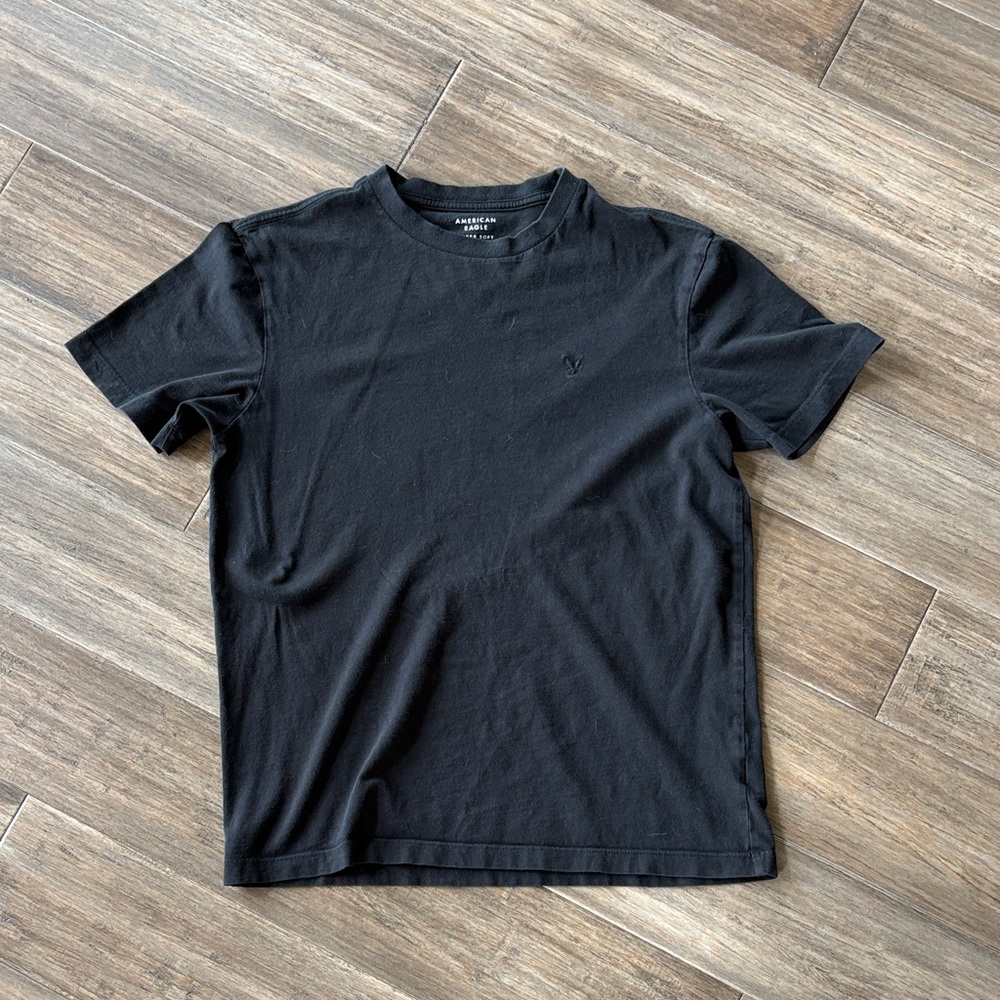 Aeropostale Black Short Sleeve Crewneck Tee Men’s Small
